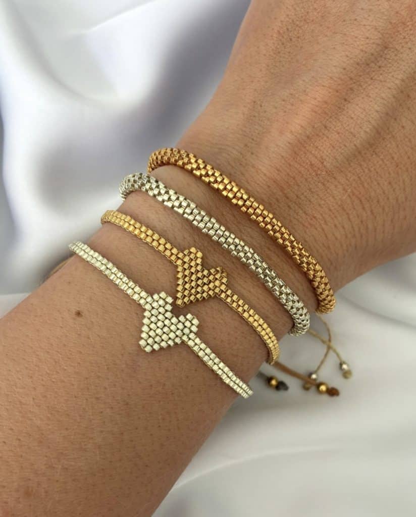 Pulsera de Tubo/Pulsera Corazón