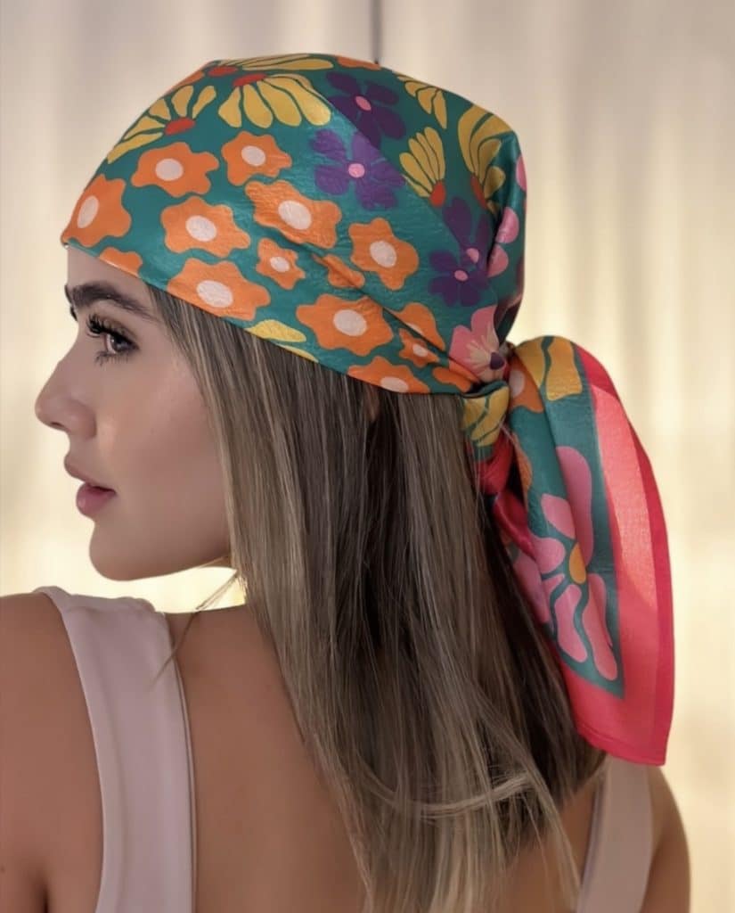 Pañoleta en Seda