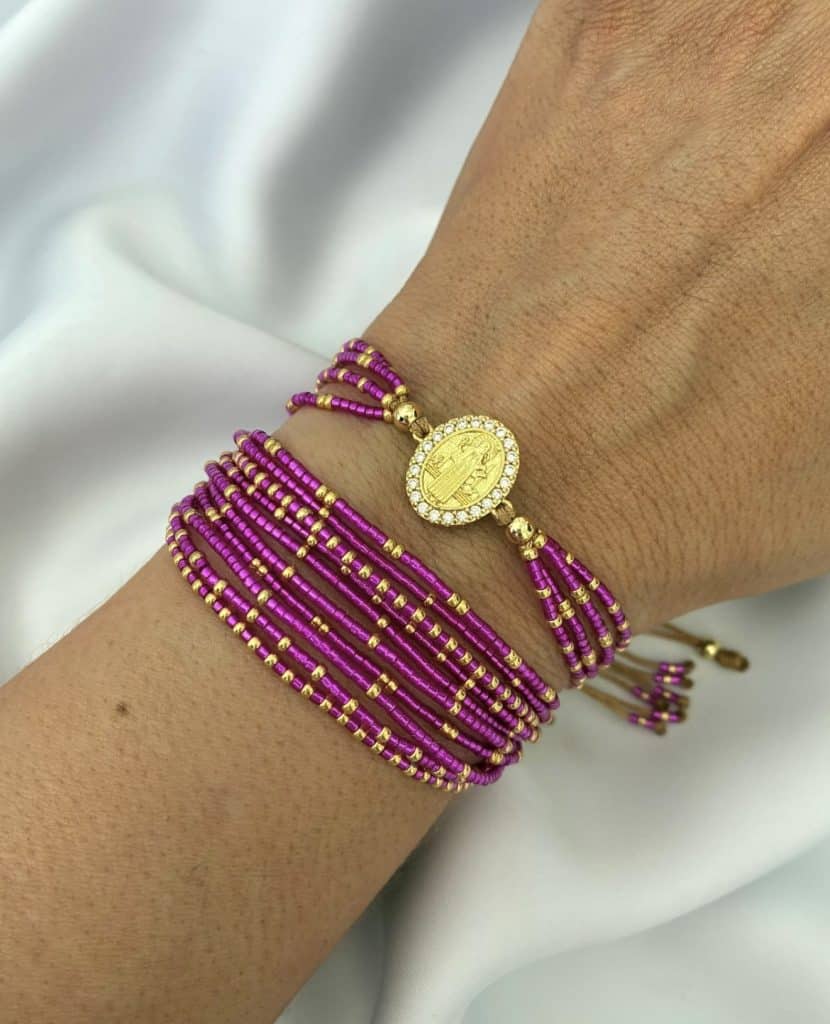 San Benito Pulsera/Set de 10 Finitas