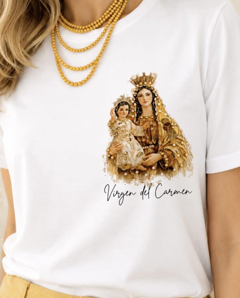 Y Virgen del Carmen PRE ORDEN Camiseta