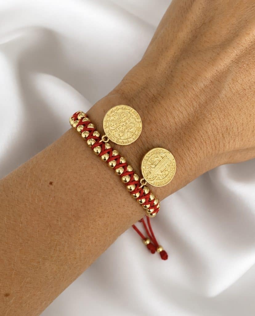 San Benito Pulsera de Dos Dijes